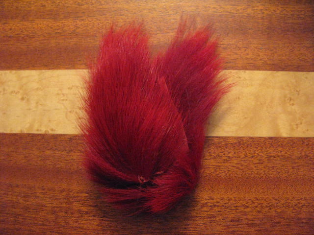 ��� ������������ ����� ����� �������/ arctic fox fur dark red
